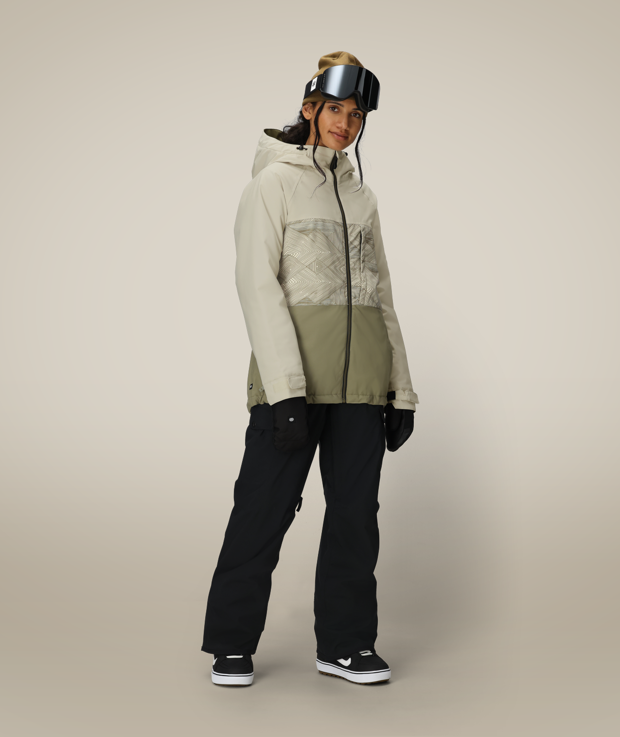 WOMENS AURA™ INSULATED CARGO PANT - BLACK