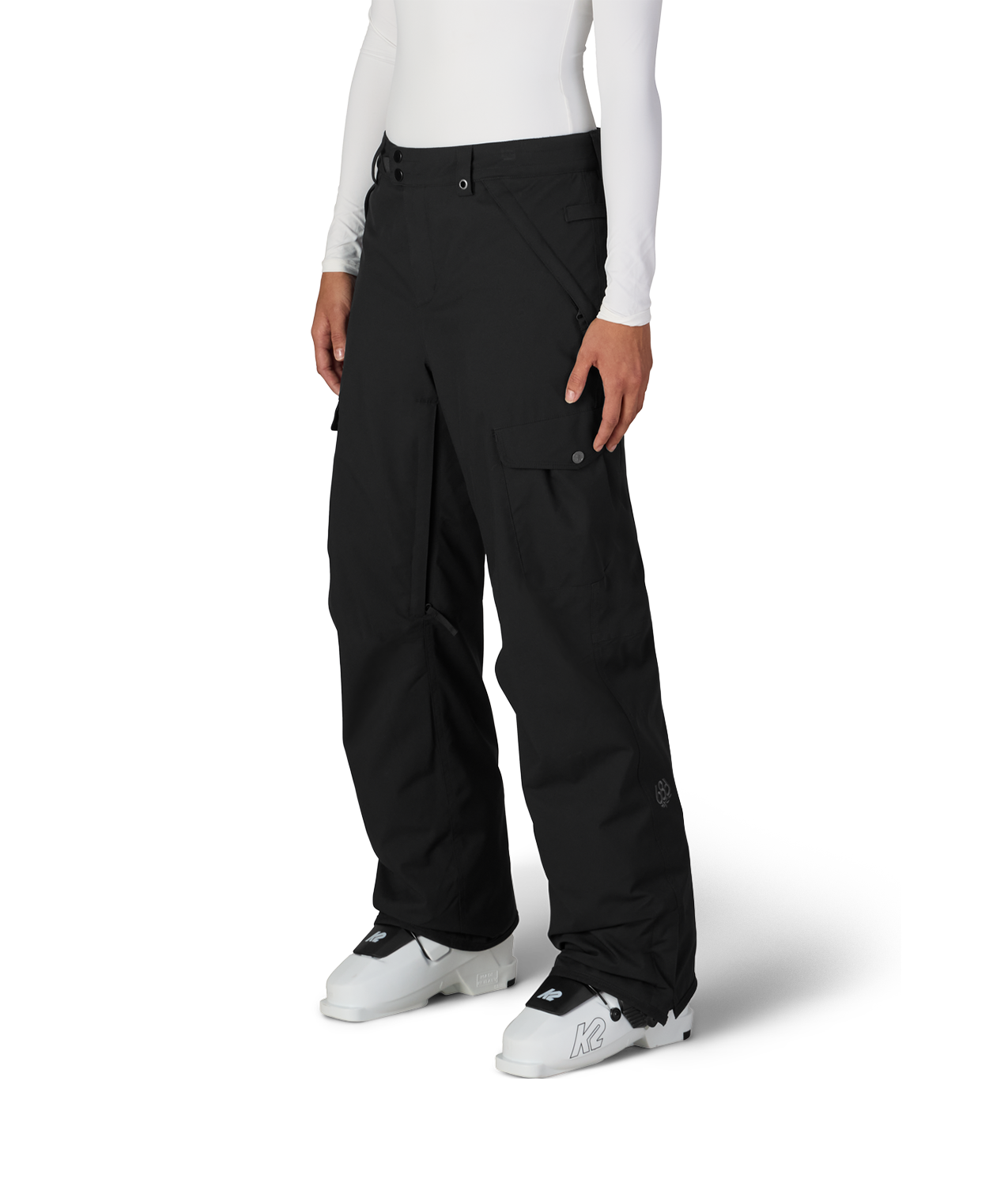WOMENS AURA™ INSULATED CARGO PANT - BLACK