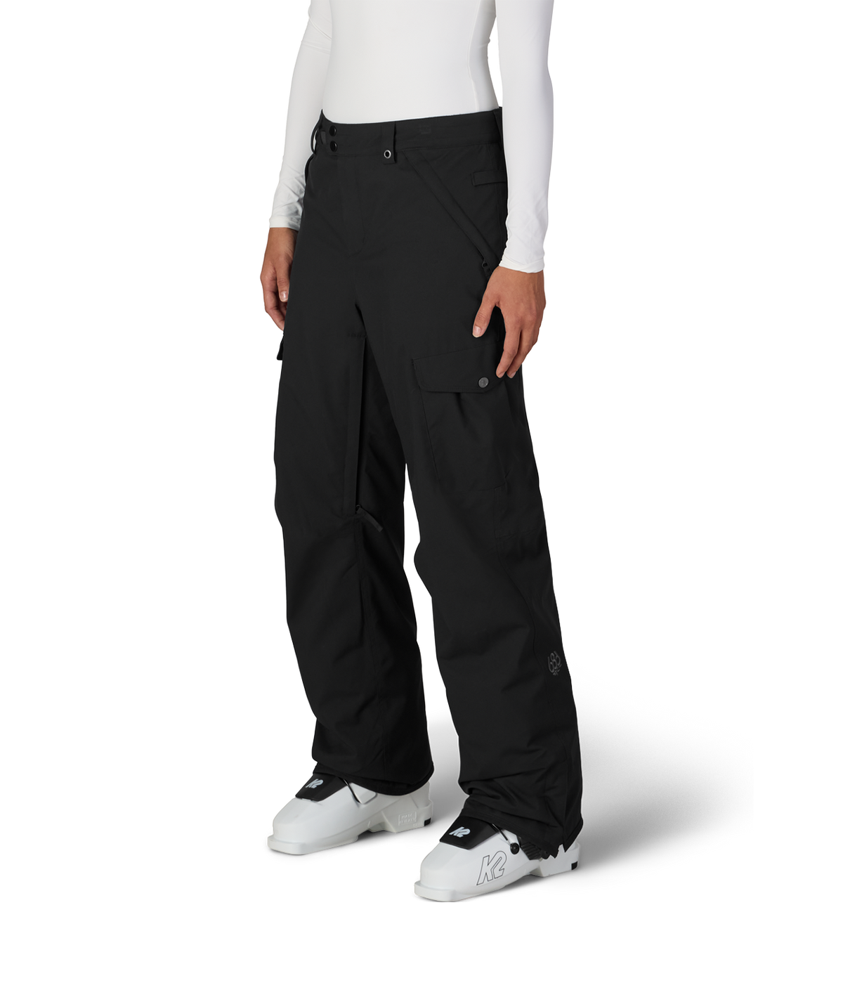 WOMENS AURA™ INSULATED CARGO PANT - BLACK