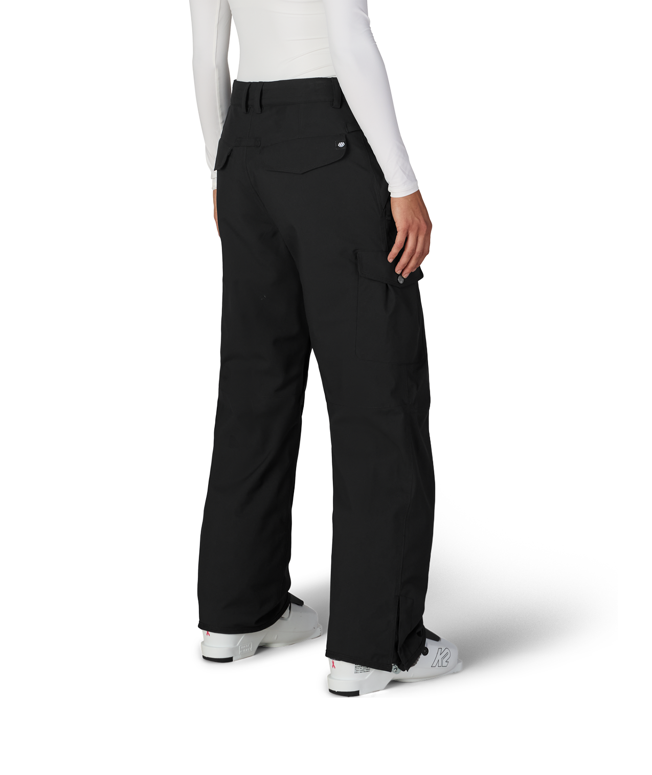 WOMENS AURA™ INSULATED CARGO PANT - BLACK