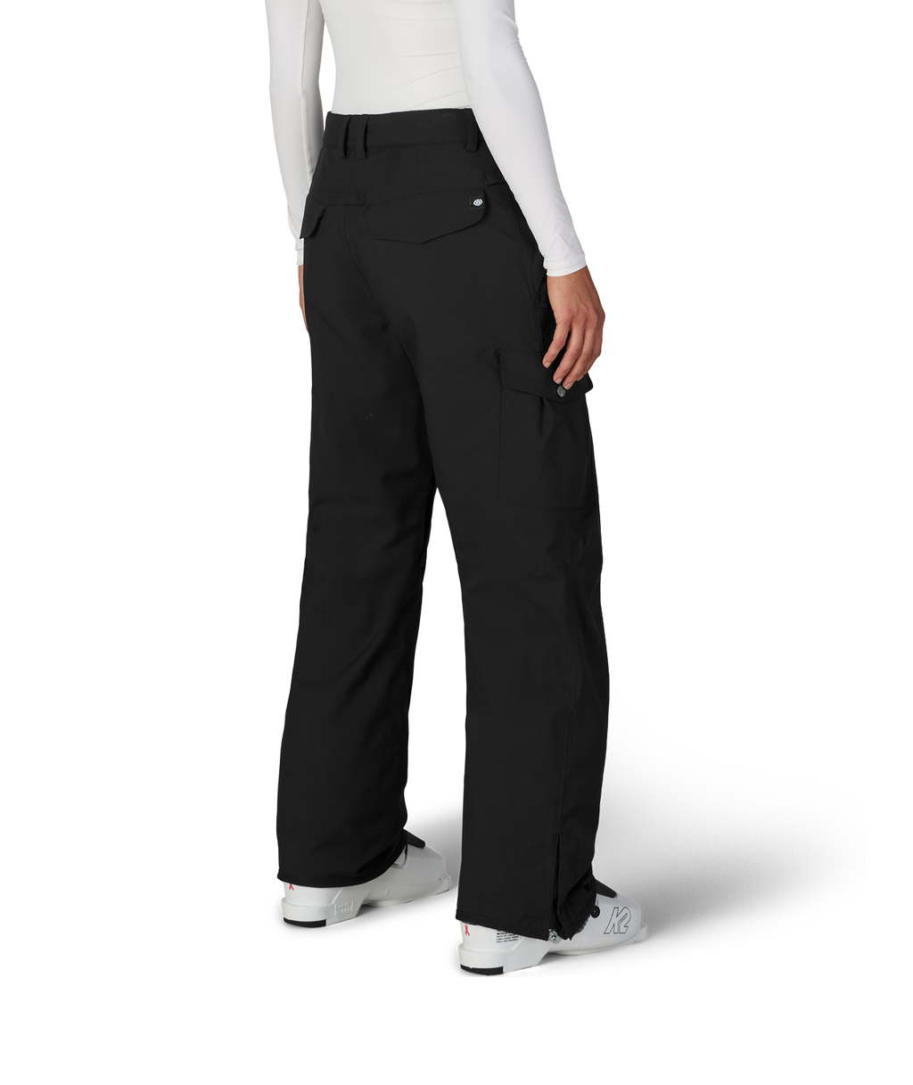 WOMENS AURA™ INSULATED CARGO PANT - BLACK