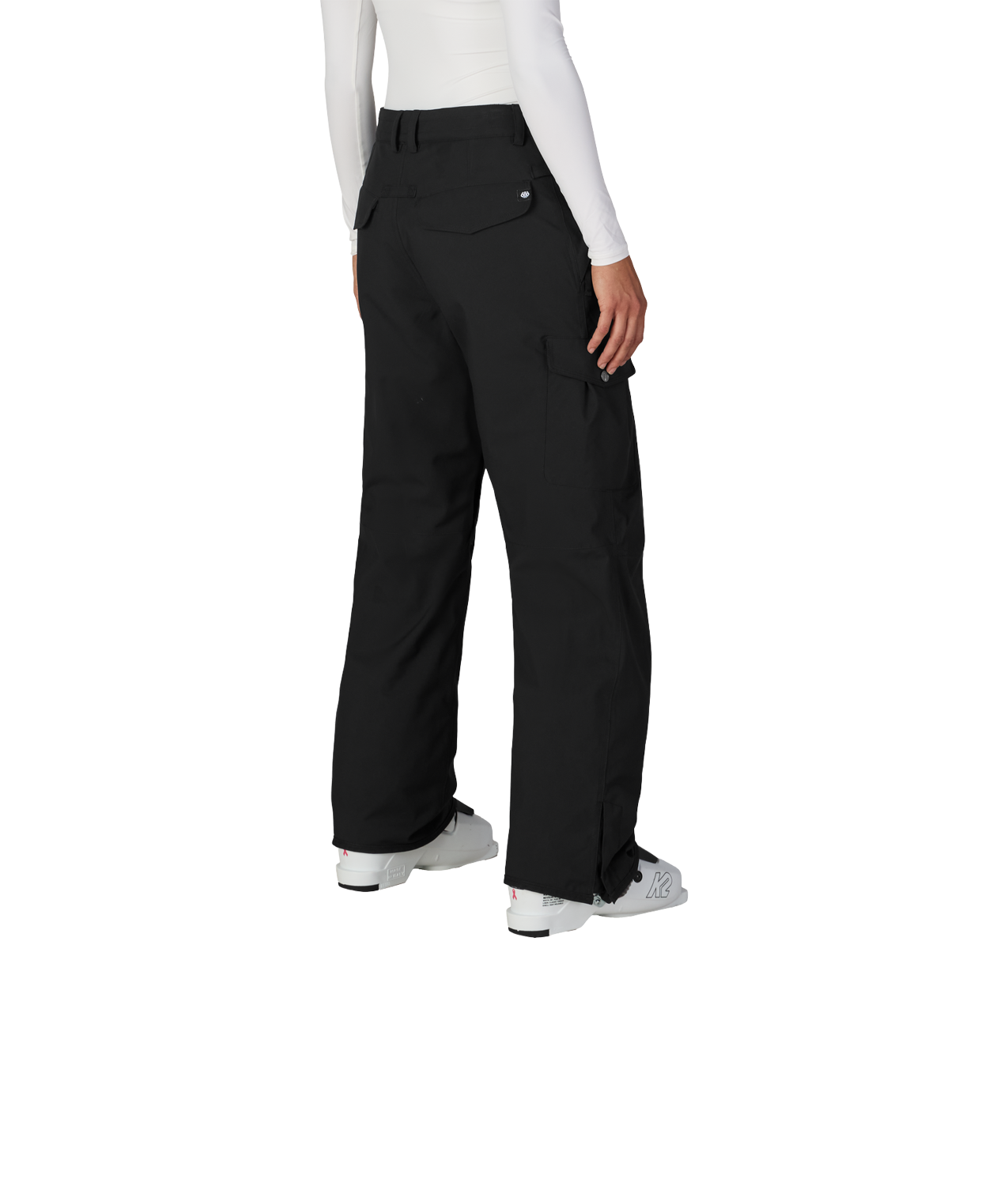WOMENS AURA™ INSULATED CARGO PANT - BLACK