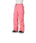 WOMENS AURA™ INSULATED CARGO PANT - GERANIUM PINK