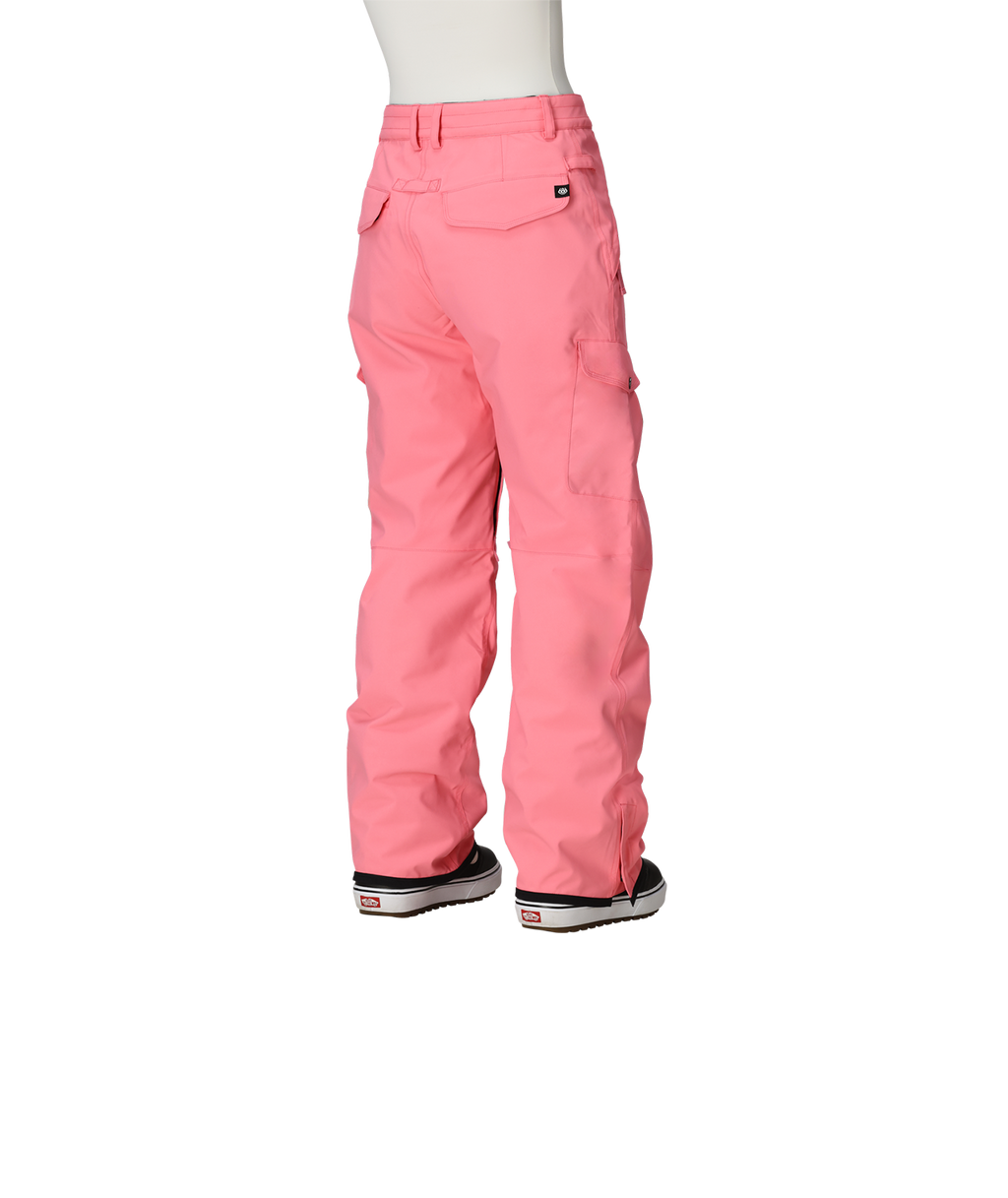 WOMENS AURA™ INSULATED CARGO PANT - GERANIUM PINK