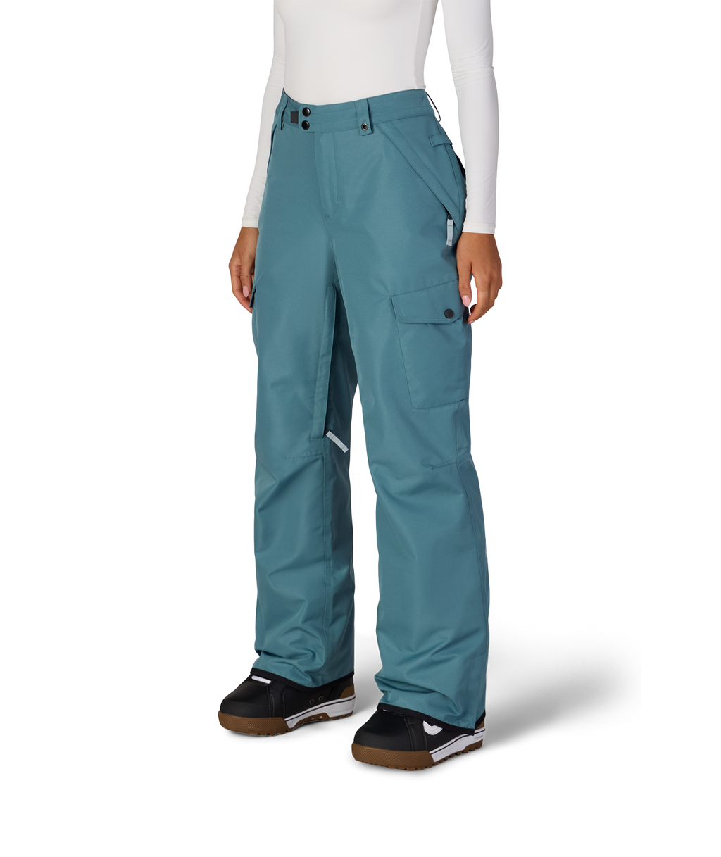 WOMENS AURA™ INSULATED CARGO PANT - PALE FIRN