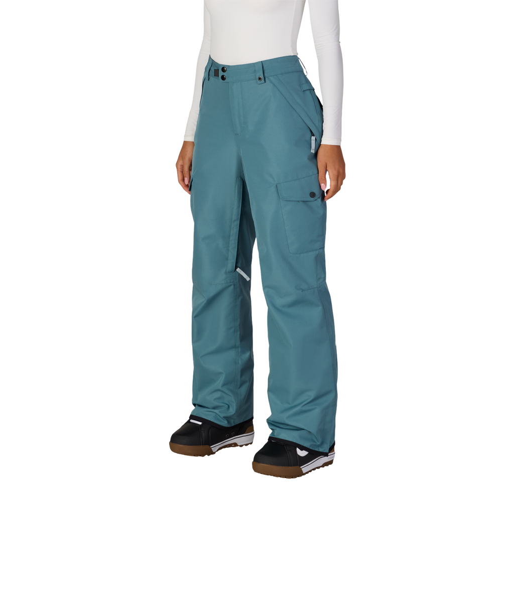 WOMENS AURA™ INSULATED CARGO PANT - PALE FIRN