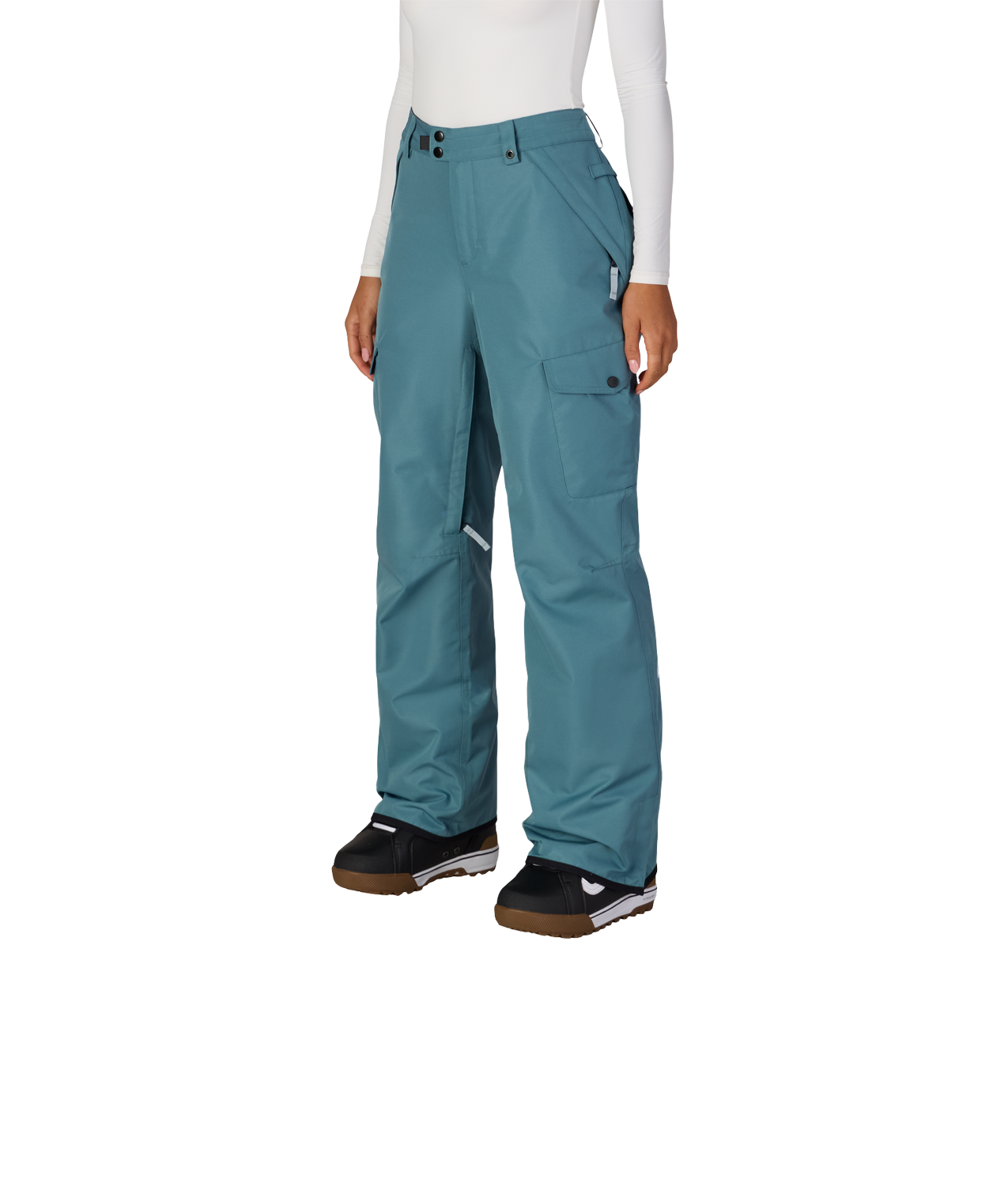 WOMENS AURA™ INSULATED CARGO PANT - PALE FIRN