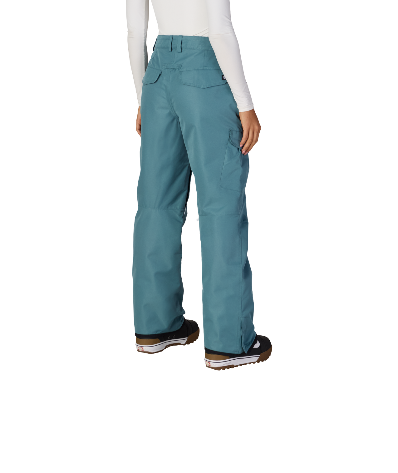 WOMENS AURA™ INSULATED CARGO PANT - PALE FIRN