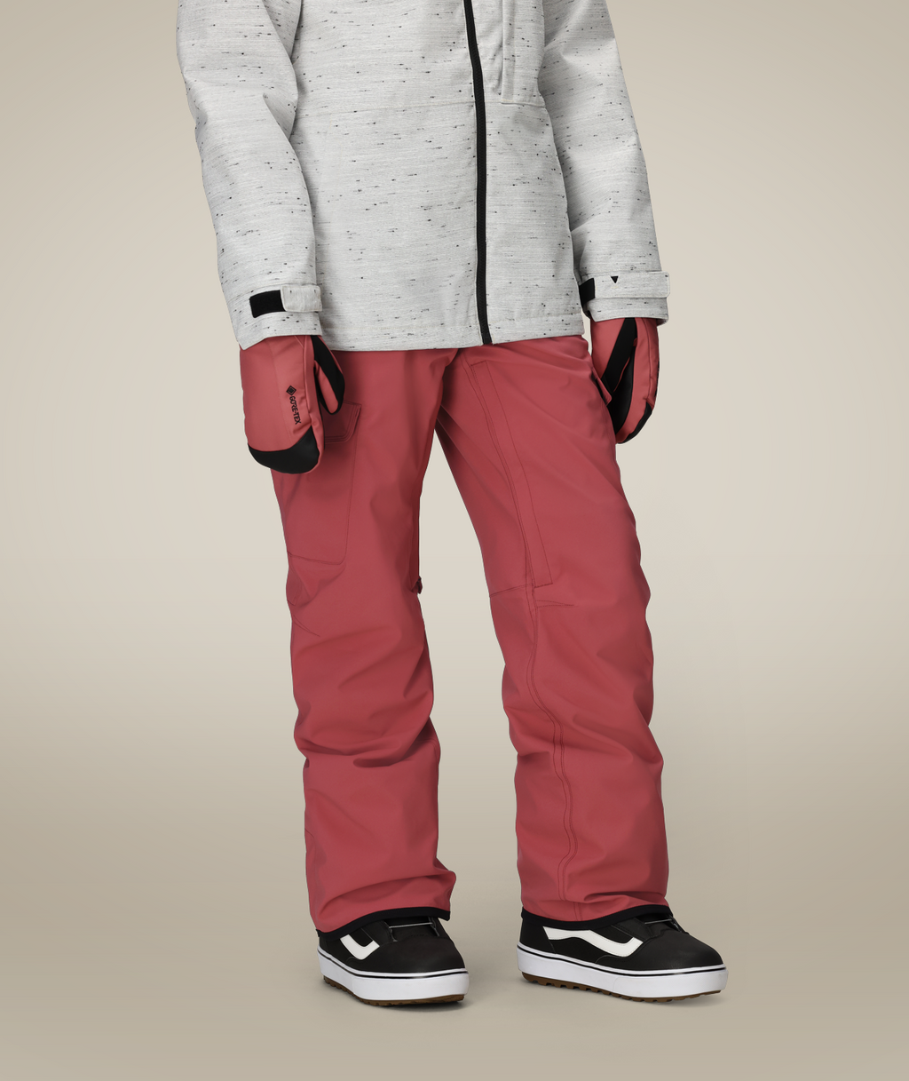 WOMENS AURA™ INSULATED CARGO PANT - ROSEWOOD