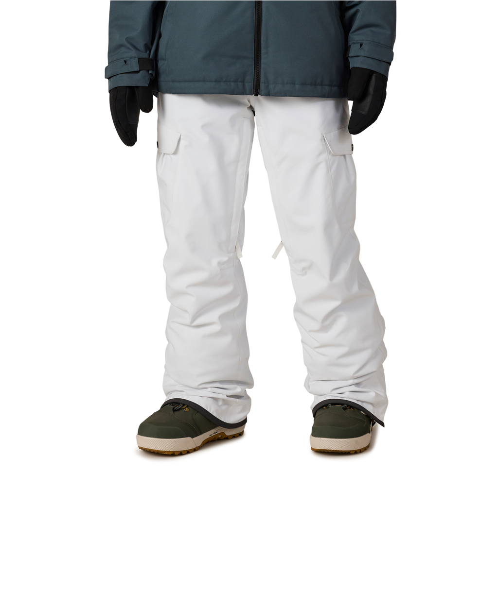 WOMENS AURA™ INSULATED CARGO PANT - WHITE