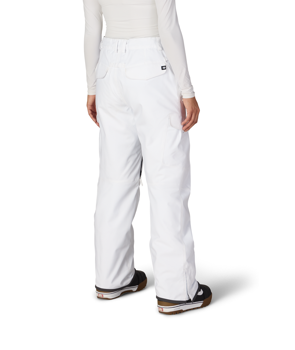 WOMENS AURA™ INSULATED CARGO PANT - WHITE