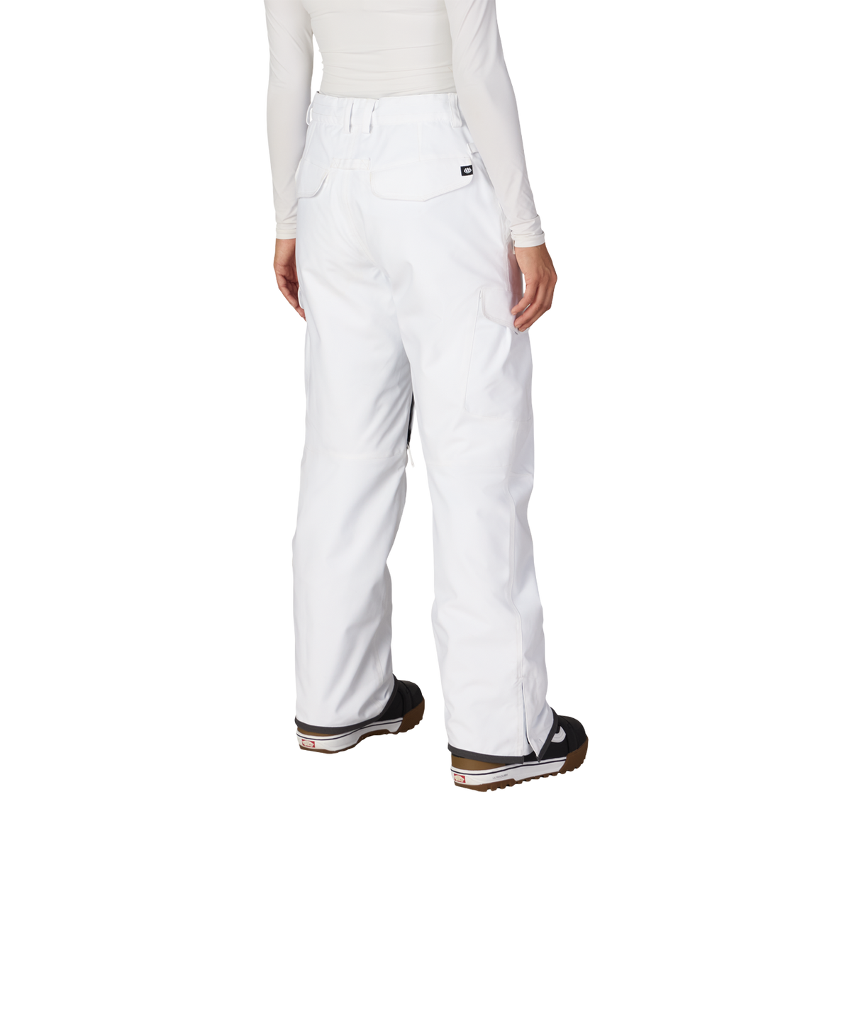 WOMENS AURA™ INSULATED CARGO PANT - WHITE