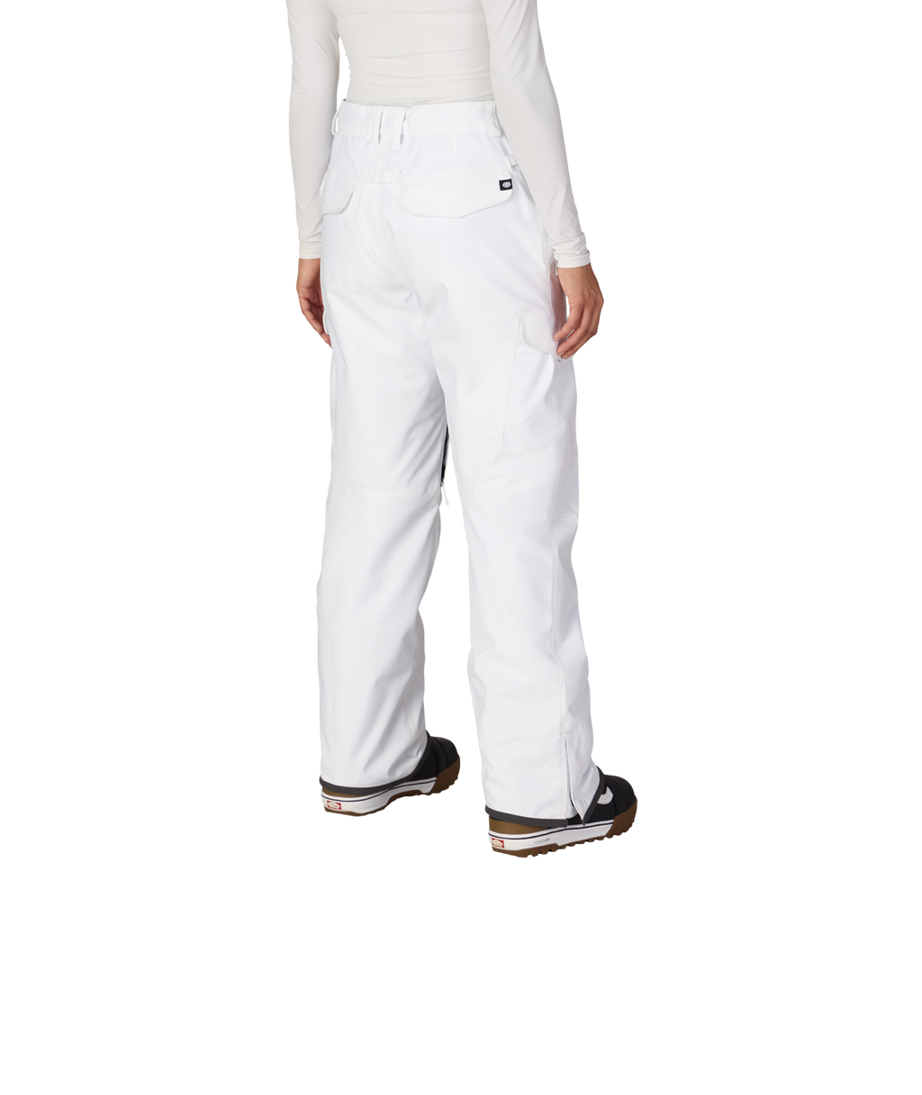 WOMENS AURA™ INSULATED CARGO PANT - WHITE