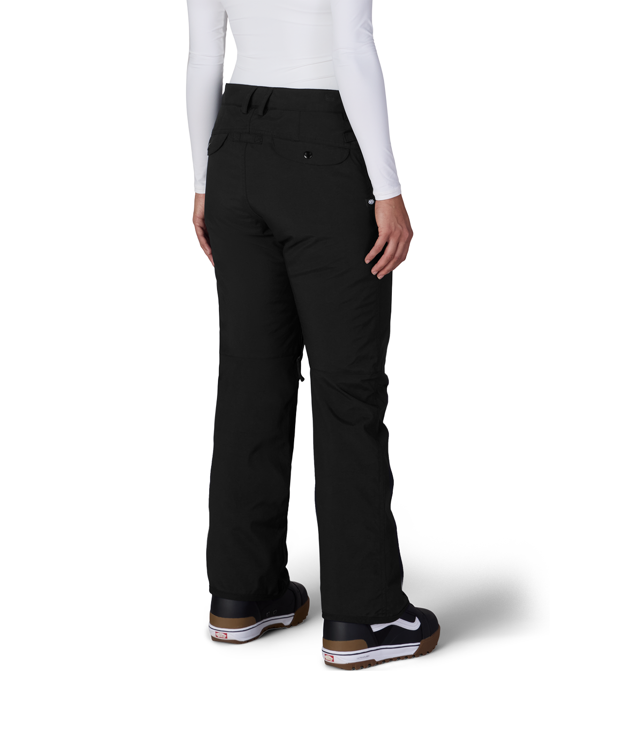 WOMENS STANDARD SHELL PANT - BLACK