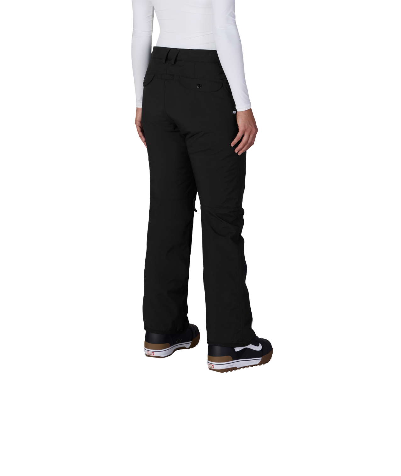WOMENS STANDARD SHELL PANT - BLACK