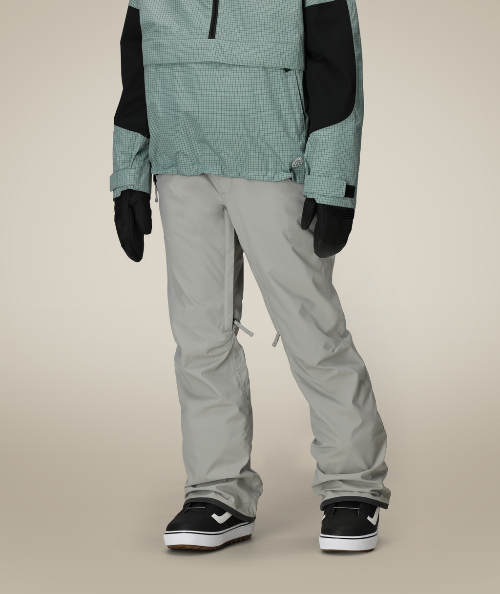 WOMENS STANDARD SHELL PANT - LT GREY