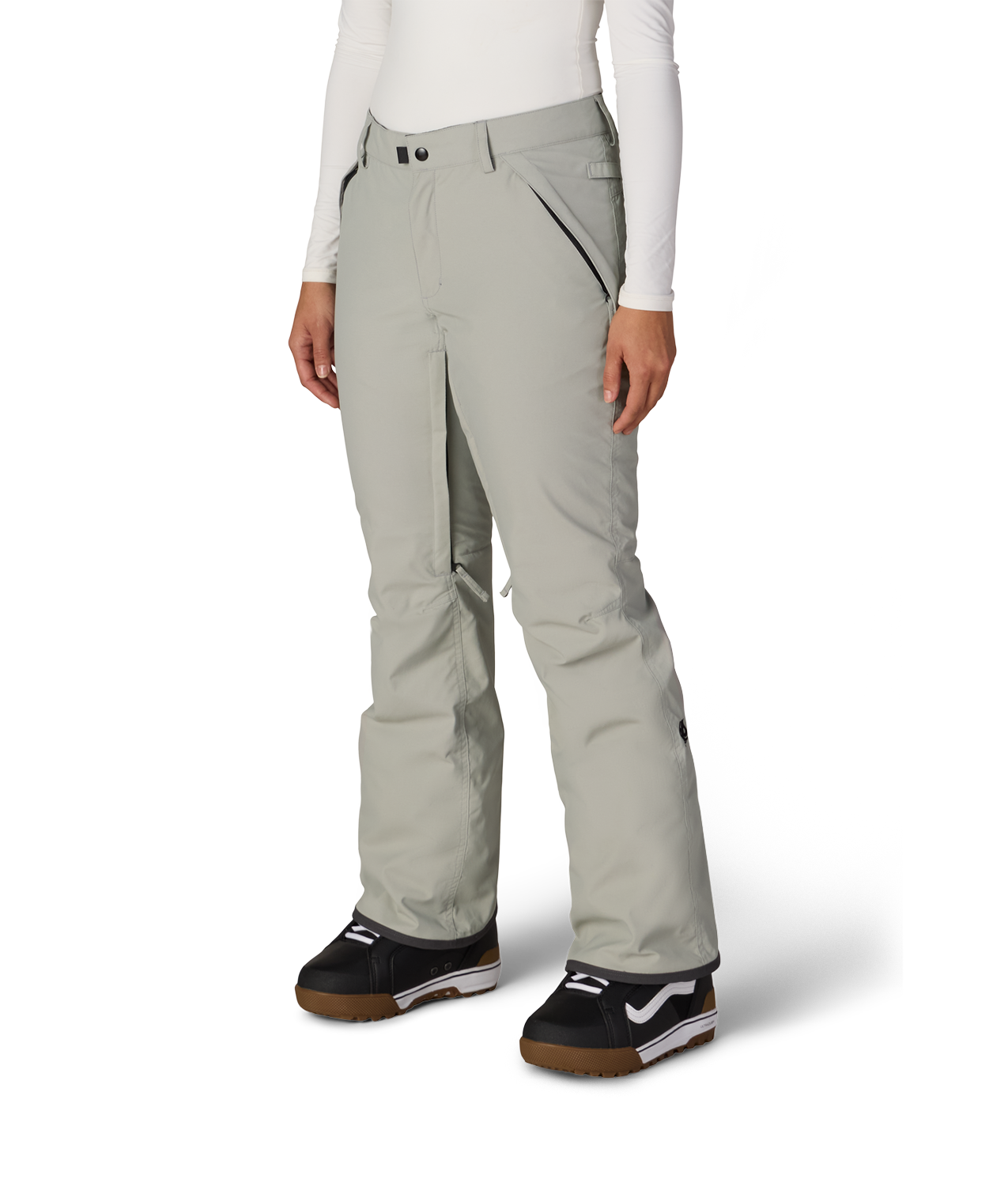 WOMENS STANDARD SHELL PANT - LT GREY