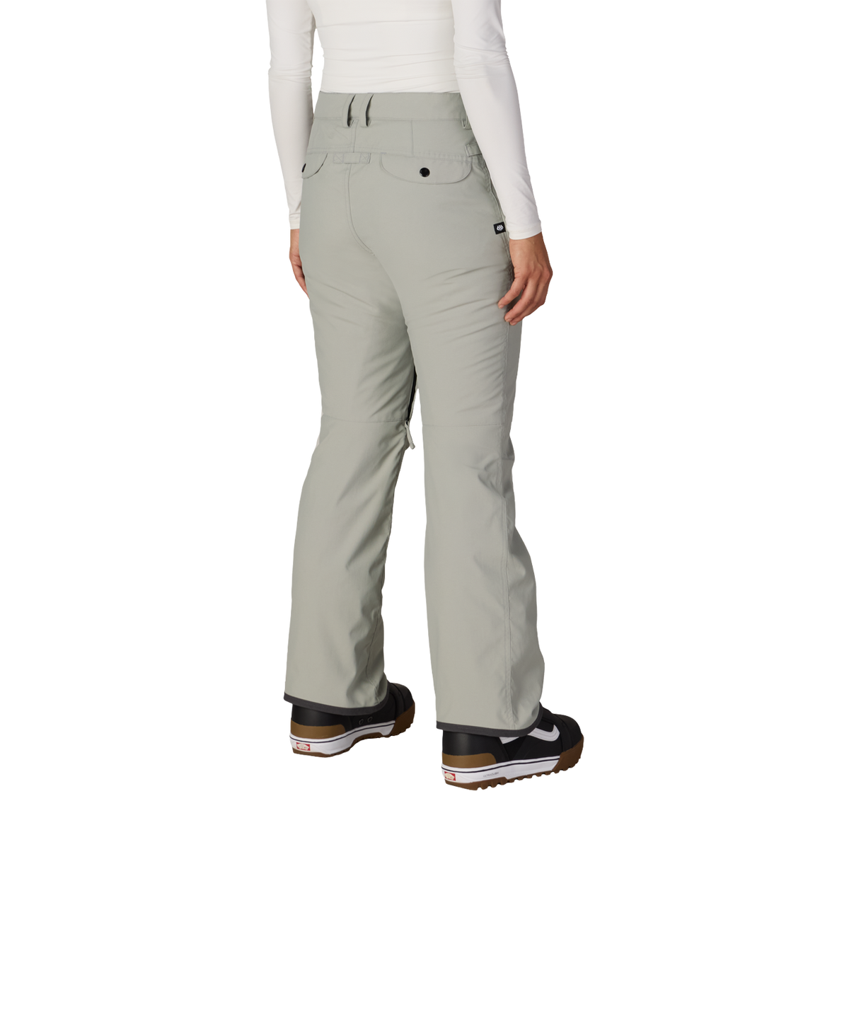 WOMENS STANDARD SHELL PANT - LT GREY