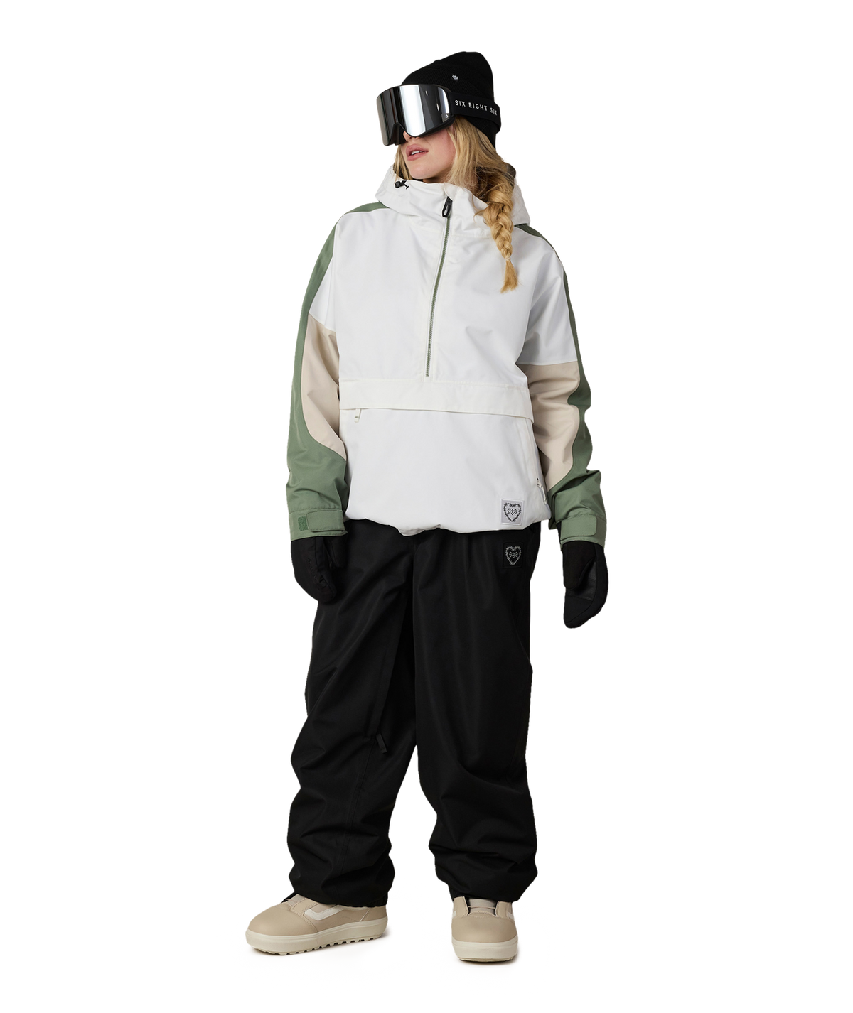 WOMENS OUTLINE™ SHELL PANT - BLACK HEART