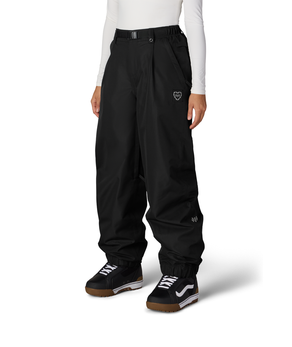 WOMENS OUTLINE™ SHELL PANT - BLACK HEART
