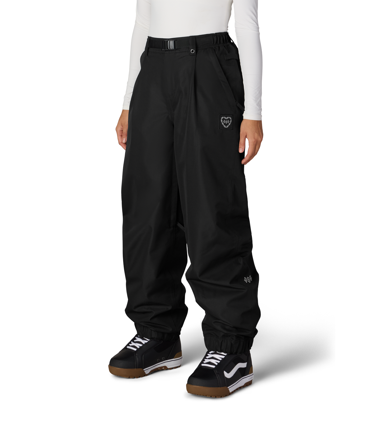 WOMENS OUTLINE™ SHELL PANT - BLACK HEART