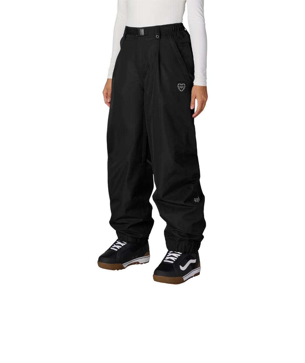 WOMENS OUTLINE™ SHELL PANT - BLACK HEART