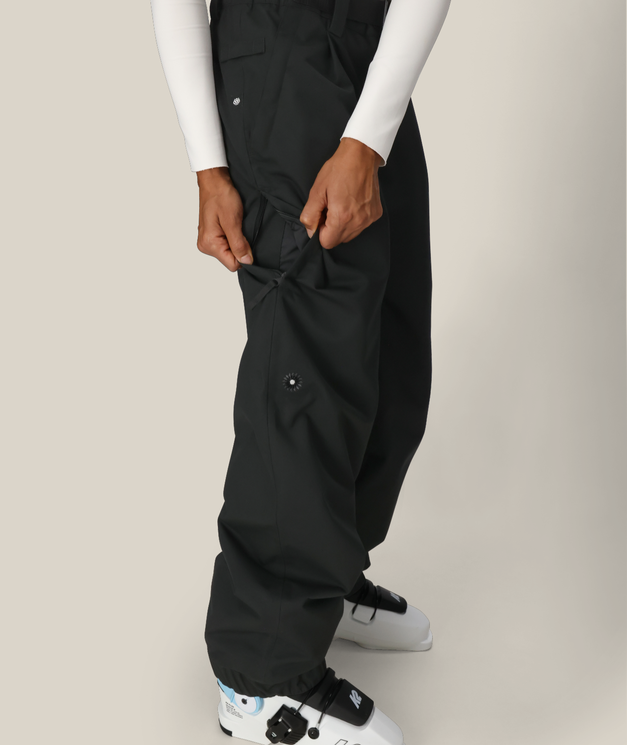 WOMENS OUTLINE™ SHELL PANT - BLACK