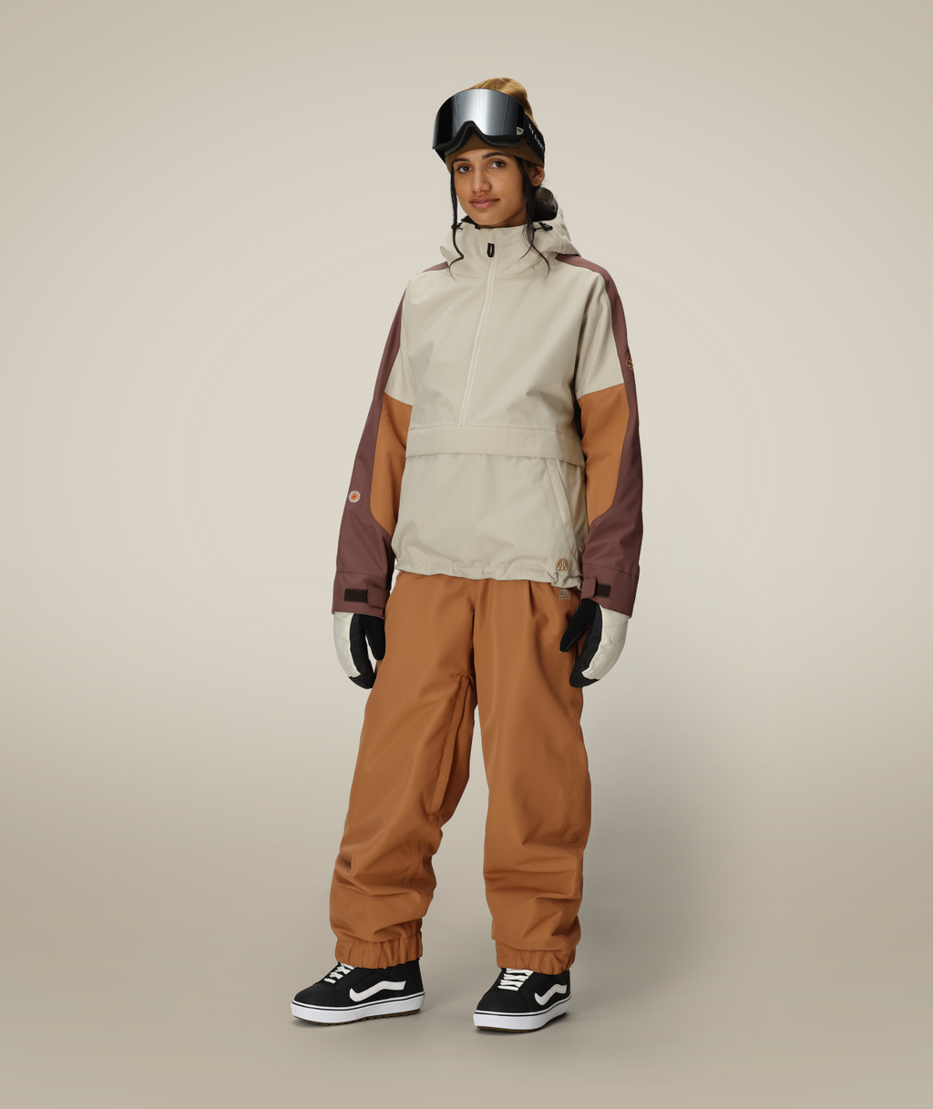 WOMENS OUTLINE™ SHELL PANT - CARAMEL RIPSTOP
