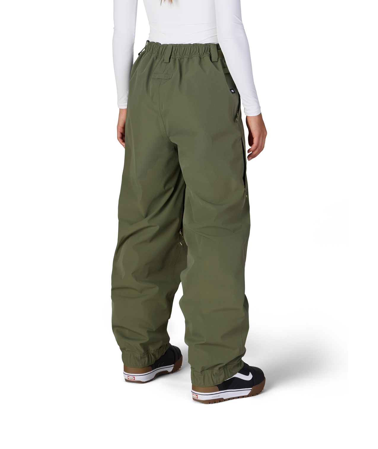WOMENS OUTLINE™ SHELL PANT - FATIGUE GREEN