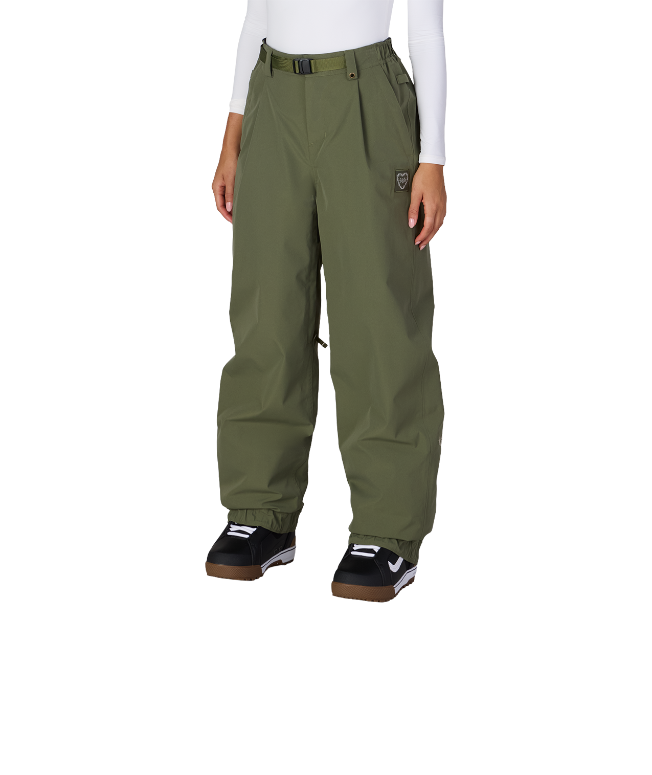 WOMENS OUTLINE™ SHELL PANT - FATIGUE GREEN
