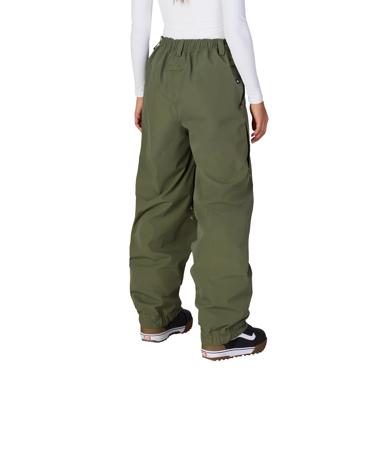 WOMENS OUTLINE™ SHELL PANT - FATIGUE GREEN