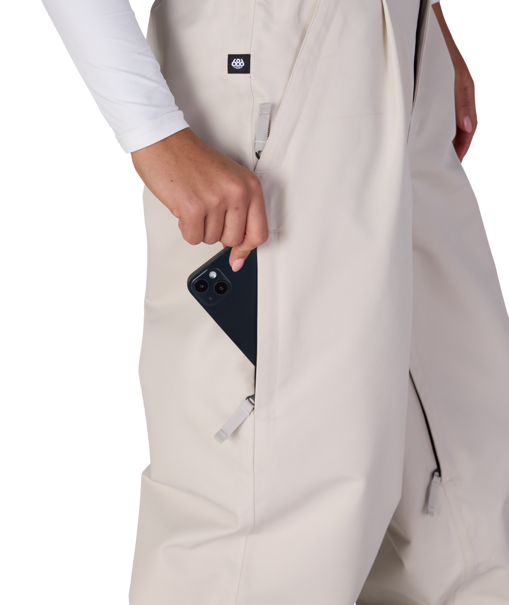 WOMENS OUTLINE™ SHELL PANT - LIMESTONE HEART
