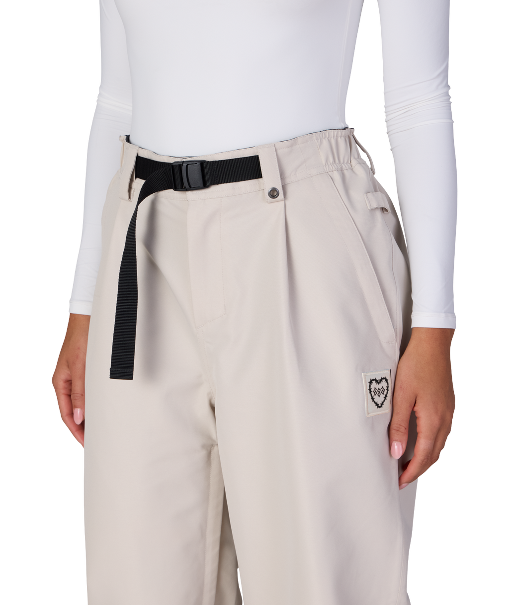 WOMENS OUTLINE™ SHELL PANT - LIMESTONE HEART