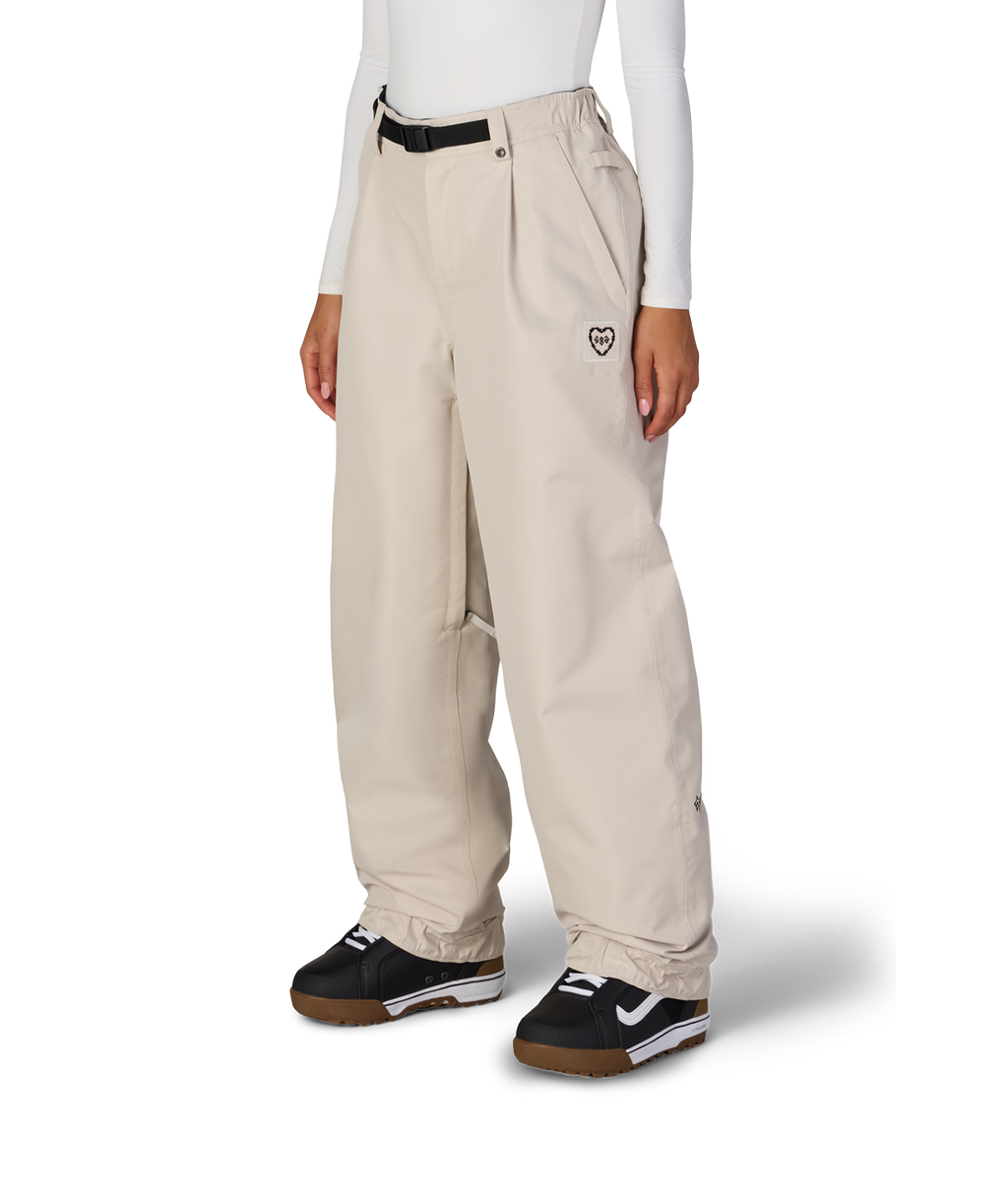WOMENS OUTLINE™ SHELL PANT - LIMESTONE HEART