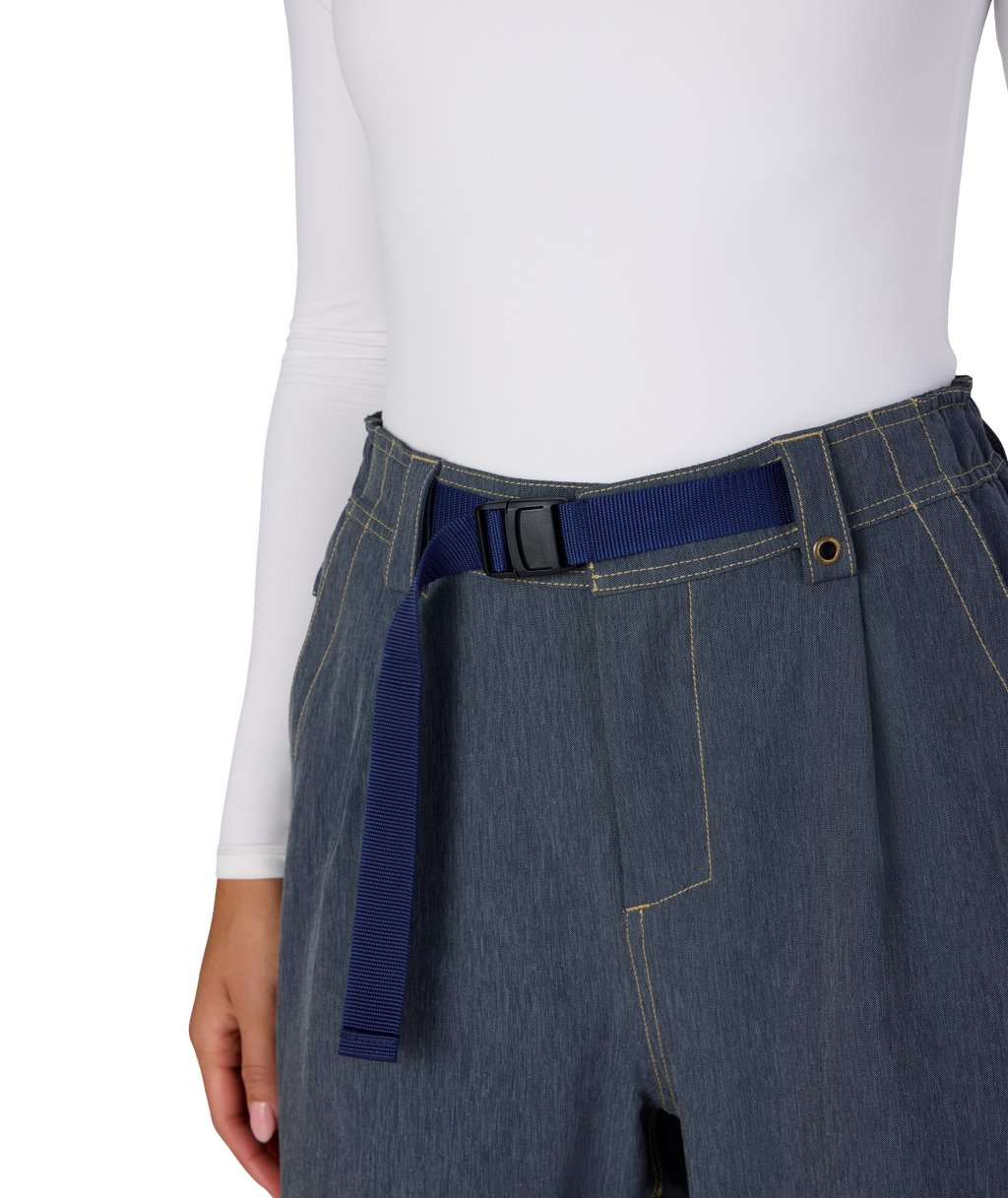 WOMENS OUTLINE™ SHELL PANT - NAVY DENIM