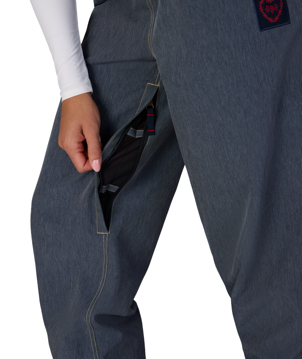 WOMENS OUTLINE™ SHELL PANT - NAVY DENIM