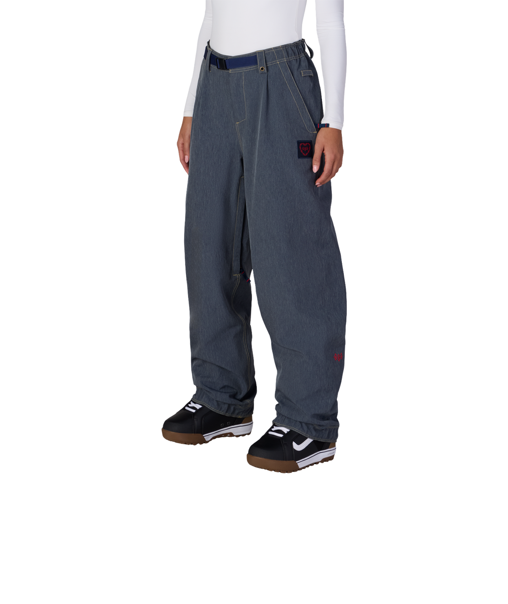 WOMENS OUTLINE™ SHELL PANT - NAVY DENIM
