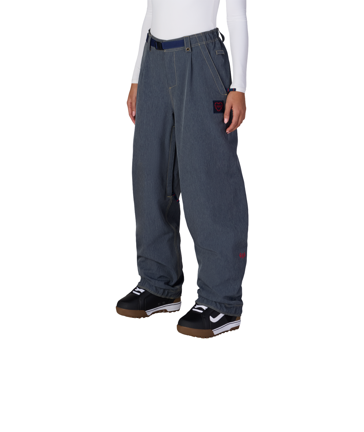WOMENS OUTLINE™ SHELL PANT - NAVY DENIM