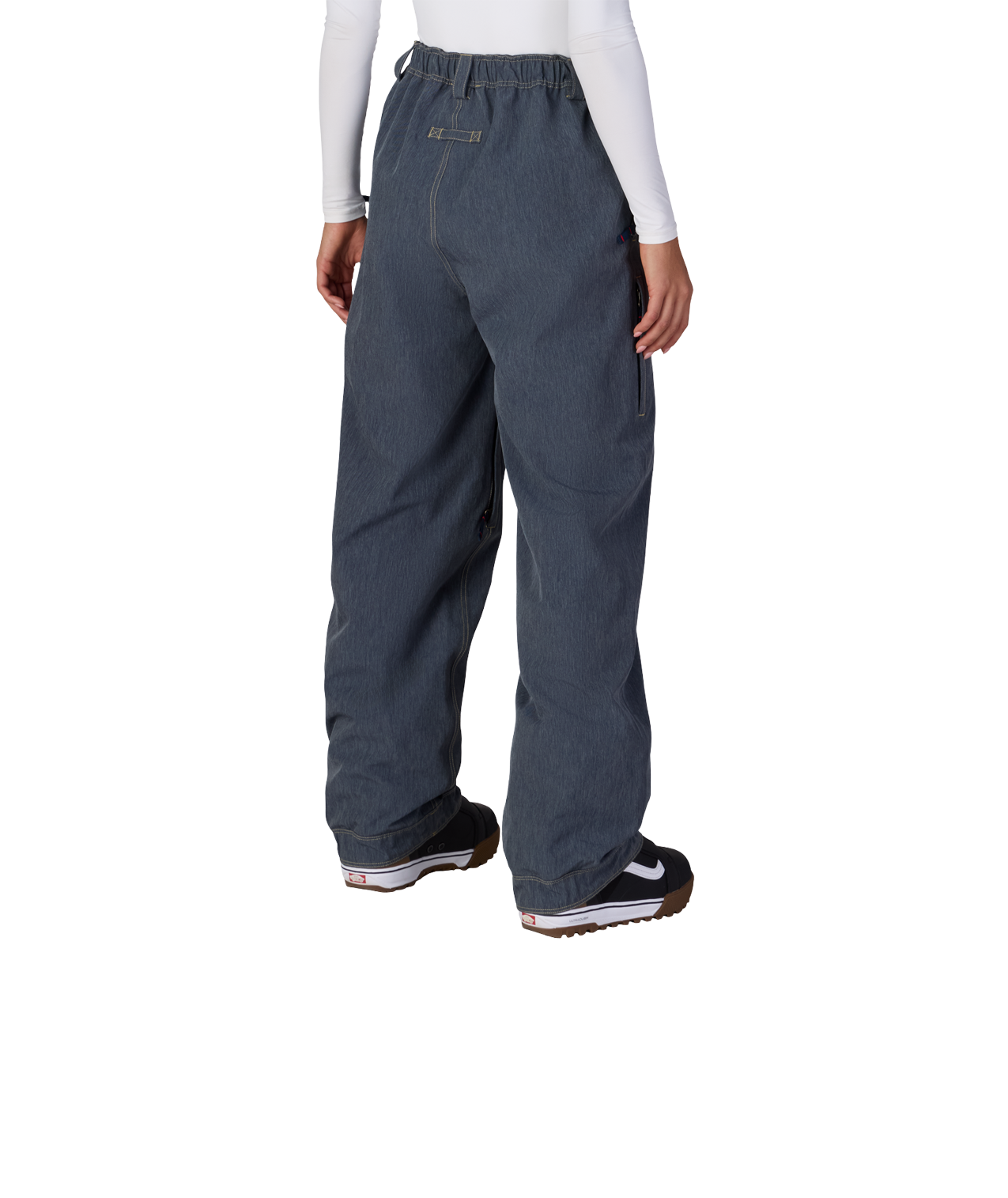 WOMENS OUTLINE™ SHELL PANT - NAVY DENIM
