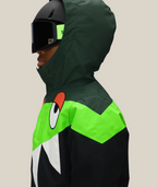 BOYS SNAGGLETOOTH OWEN INSULATED JACKET - BOREALIS GREEN COLORBLOCK