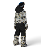 BOYS SHAZAM INSULATED ONE-PIECE - GREY TUNDRA COLORBLOCK
