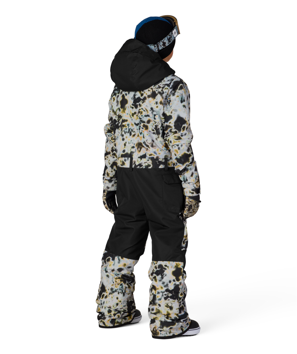 BOYS SHAZAM INSULATED ONE-PIECE - GREY TUNDRA COLORBLOCK