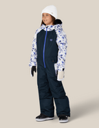 GIRLS SHINE INSULATED ONE-PIECE - BLUE PORCELAIN COLORBLOCK