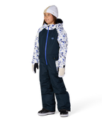 GIRLS SHINE INSULATED ONE-PIECE - BLUE PORCELAIN COLORBLOCK