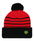 YOUTH POM BEANIE - FLARE COLORBLOCK