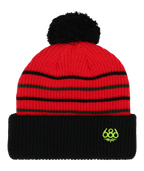 YOUTH POM BEANIE - FLARE COLORBLOCK