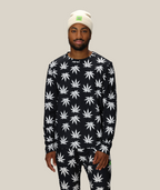 MENS PLANTLIFE BASE LAYER LS TOP - HUF PLANTLIFE
