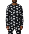 MENS PLANTLIFE BASE LAYER LS TOP - HUF PLANTLIFE