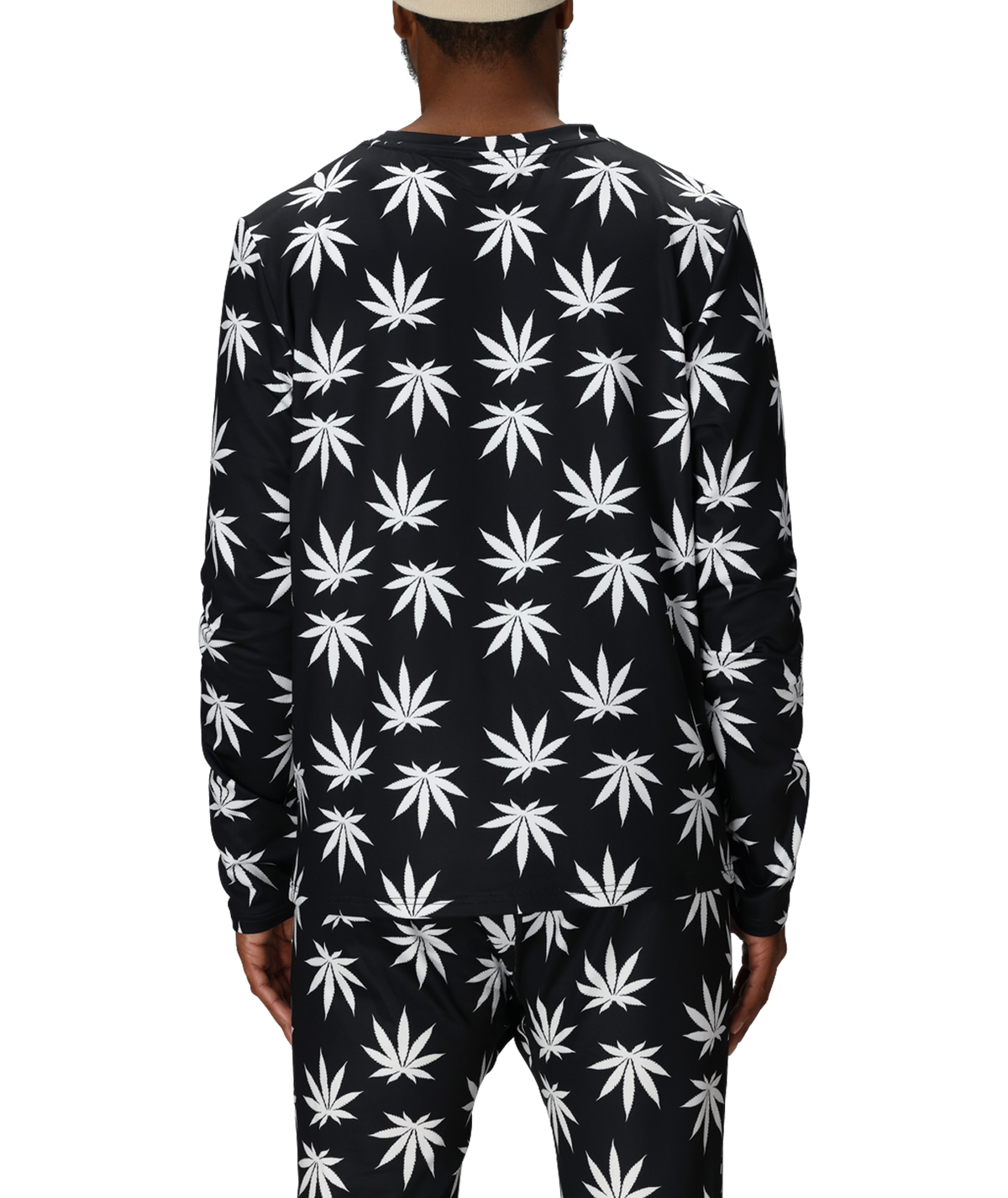 MENS PLANTLIFE BASE LAYER LS TOP - HUF PLANTLIFE