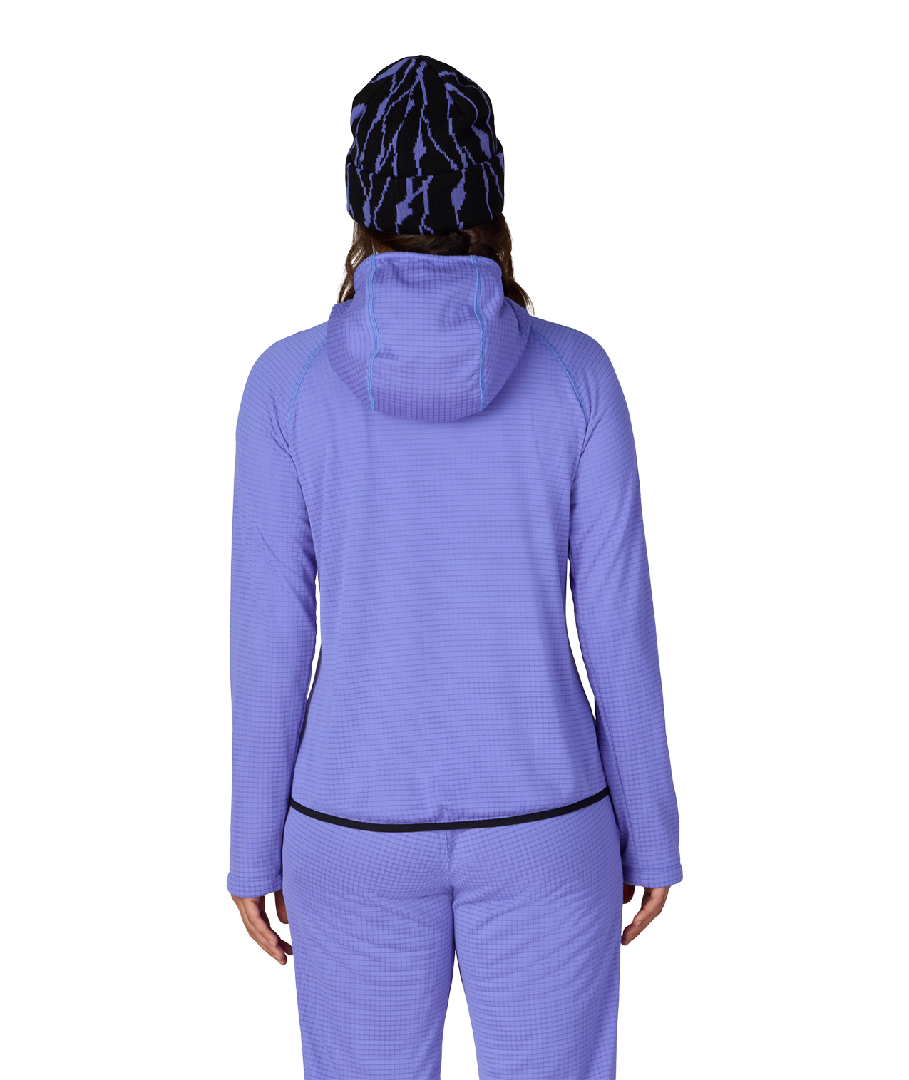WOMENS MISSION GRID™ HOODY - ALPENGLOW BLUE
